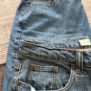 2 pairs of Venezia stylish jeans from Lane Bryant in a size 16 average.